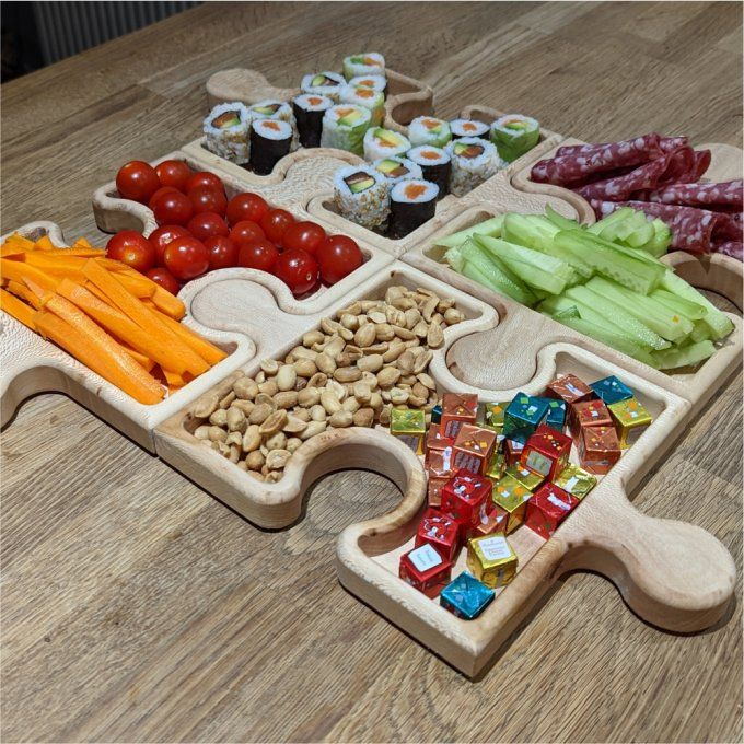 PLATEAU APERO PUZZLE x4