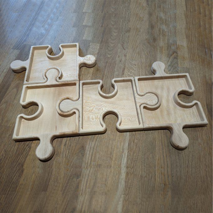 PLATEAU APERO PUZZLE x4