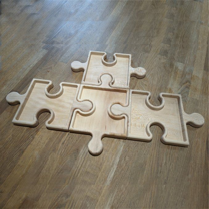 PLATEAU APERO PUZZLE x4