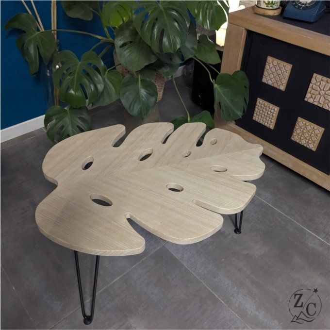 TABLE  D'APPOINT MONSTERA